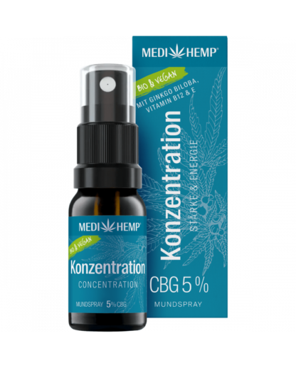 Bio Konzentration Mundspray 5% CBG